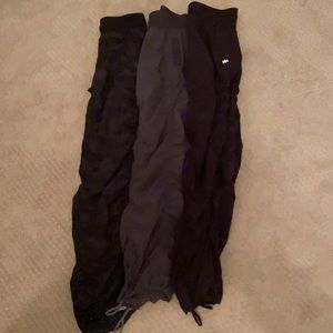 SOLD 🌟set of 3 kyodan girls ruched jogging pants